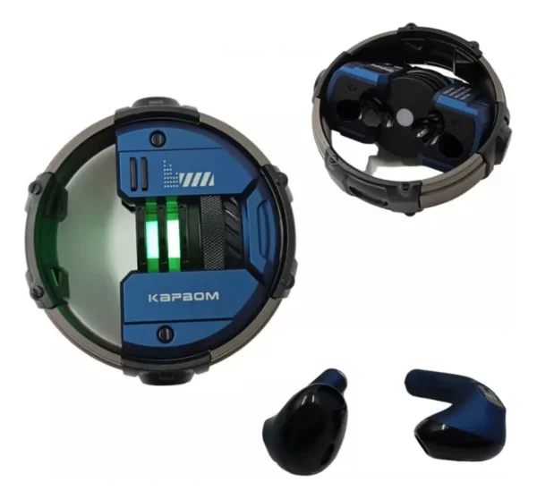 Fone De Ouvido Bluetooth Gamer Ka-791 Caixa Metal Sem Fio - Imagem 8
