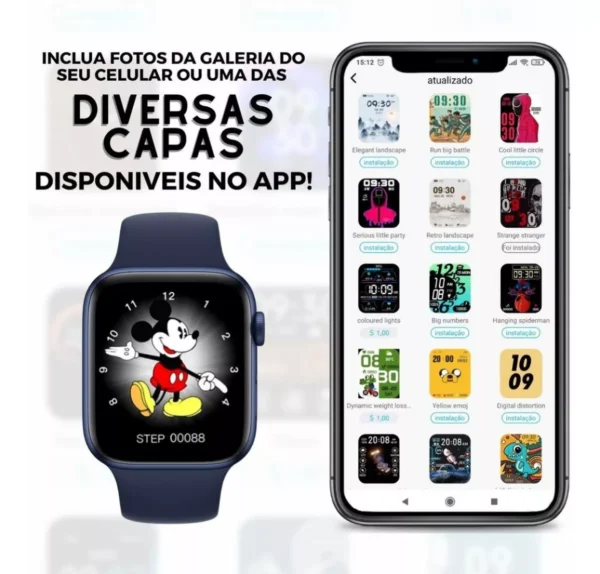 Relógio Smartwatch Hw16 - Imagem 2