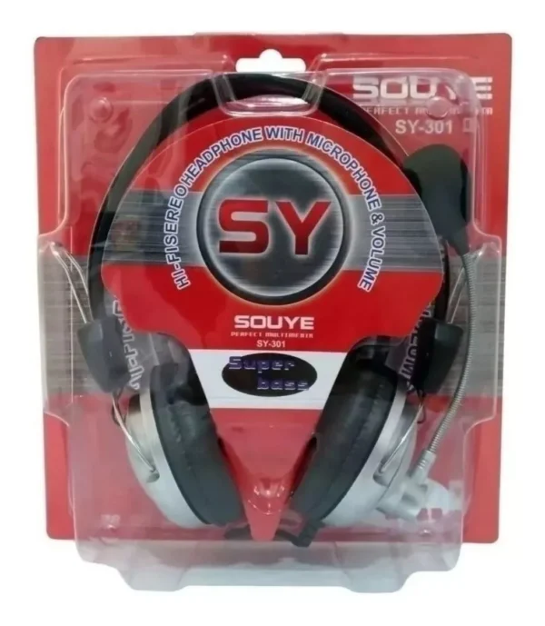 Fone de Ouvido Com Microfone Estéreo SY-301 - Imagem 2