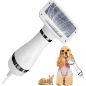 Secador De Pelo Escova Pente Pet Tosa Profissional Portátil