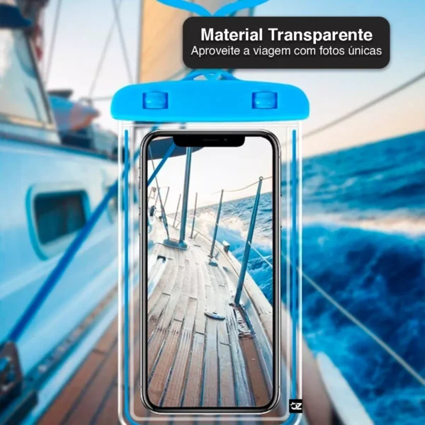 Bolsa Case Prova Dágua Celular Universal Impermeável - Imagem 13