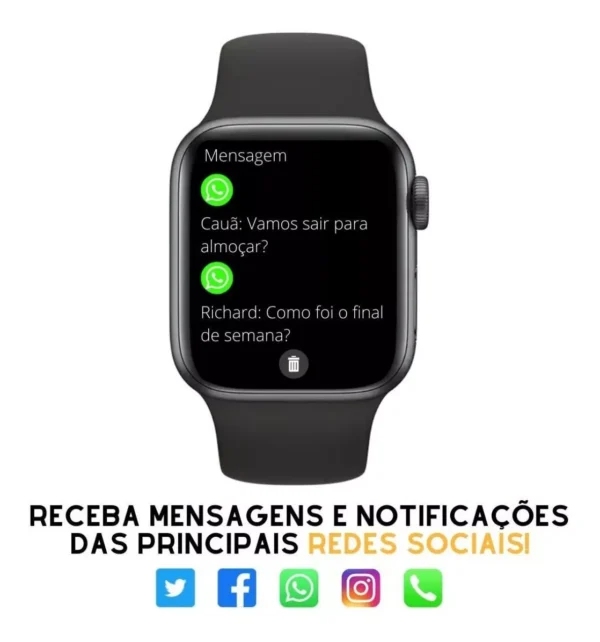 Relógio Smartwatch Hw16 - Imagem 3
