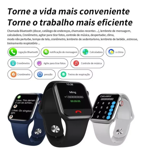 Relógio Smartwatch Hw16 - Imagem 4