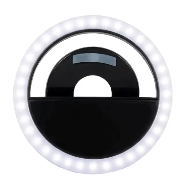 Mini Ring Light Selfie Com Luz De Led Para Celular - Imagem 5