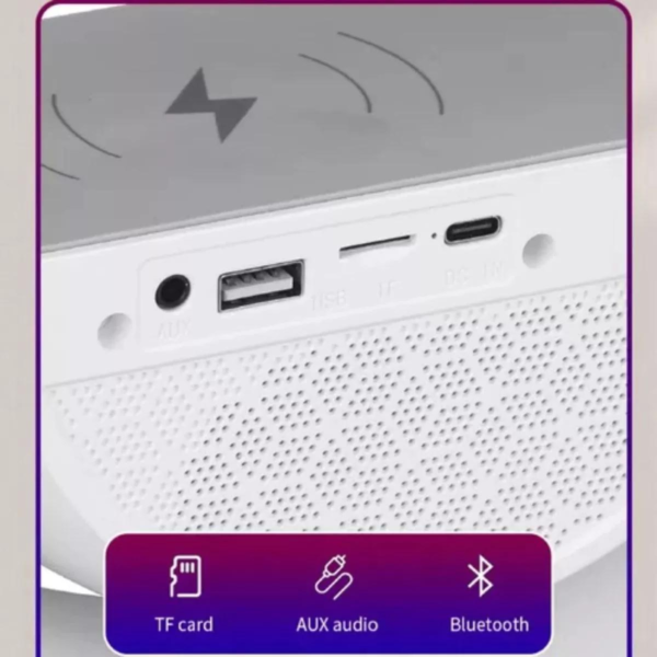 Luminária De Mesa G Speaker Smart Station Bluetooth C/ Som - Imagem 6