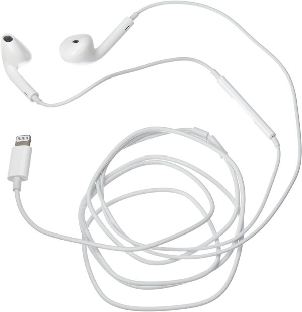 Fone De Ouvido Ear Entrada Lightning X Com Fio 12 c/ Mic - Imagem 5