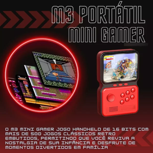 Videogame Portátil Game Box Power M3 - Imagem 4