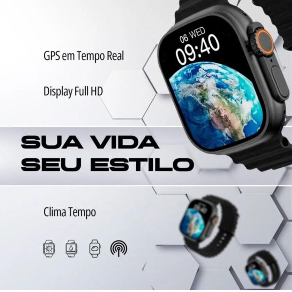 Relógio Smartwatch HW9 Ultra 2 - Imagem 7