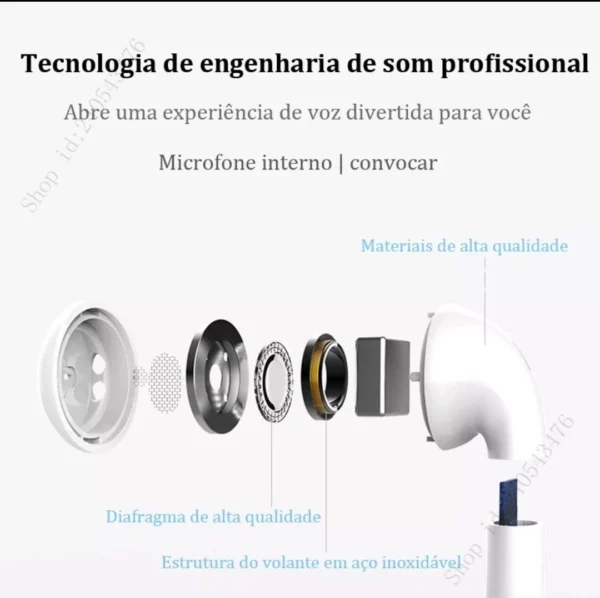 Fone De Ouvido Bluetooth I12 Tws Sem Fio Touch Recarregável - Imagem 6