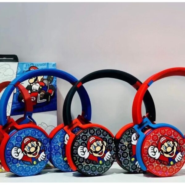 Fone De Ouvido Sem Fio Bluetooth Mário Bros - Imagem 4