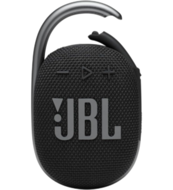 Caixa De Som Bluetooth Sem Fio Jbl Clip4 Preto Ultraportátil