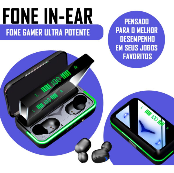 Fone De Ouvido Bluetooth Tws E10 A Prova Dágua - Imagem 4