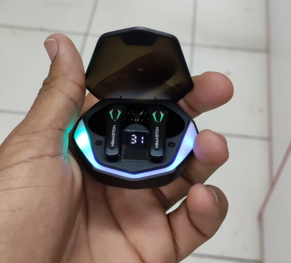 Fone de Ouvido Gamer Bluetooth Wirelles 5.1 Microfone - Imagem 2